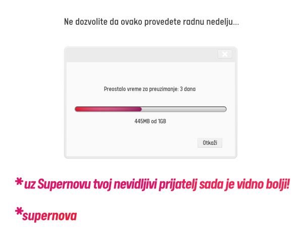 Supernova optički internet - tvoj nevidljivi prijatelj sada vidno bolji!