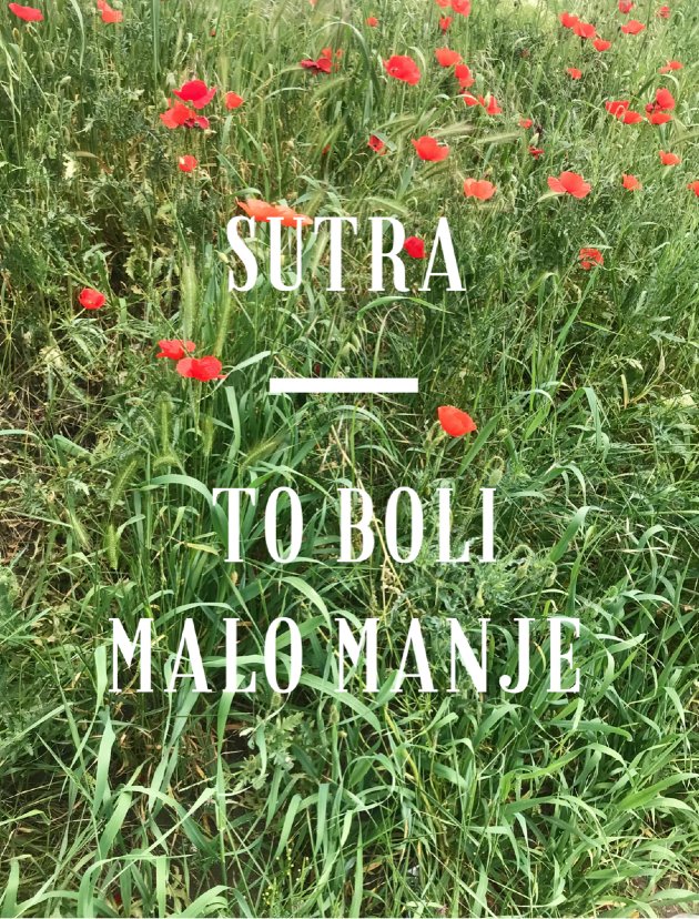 "Sutra - to boli malo manje" istražuje našu novu normalnost. Evo zašto morate da je posetite