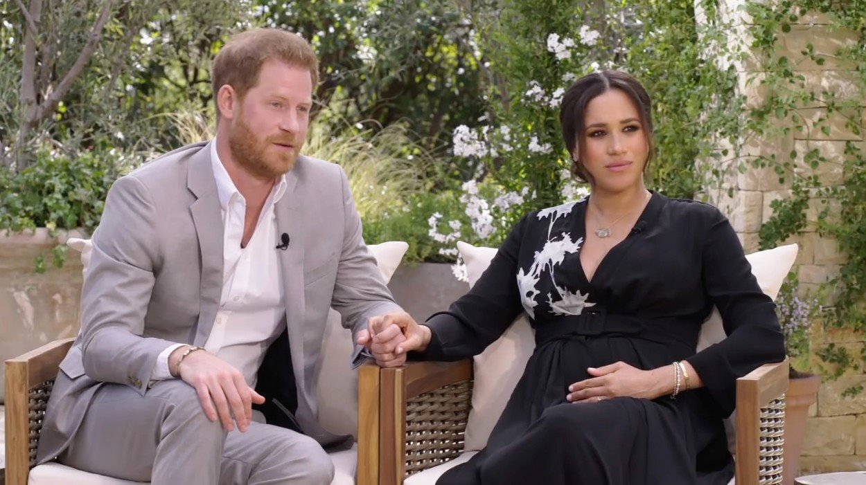 Meghan Markle i princ Harry u istorijskom intervjuu sa Oprah Winfrey.