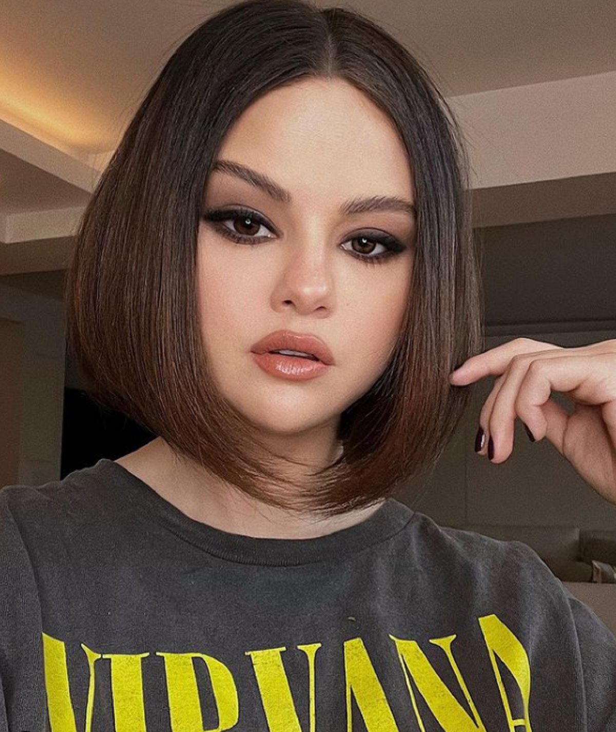 Selena Gomez nosila je kraći bob 2017. godine.