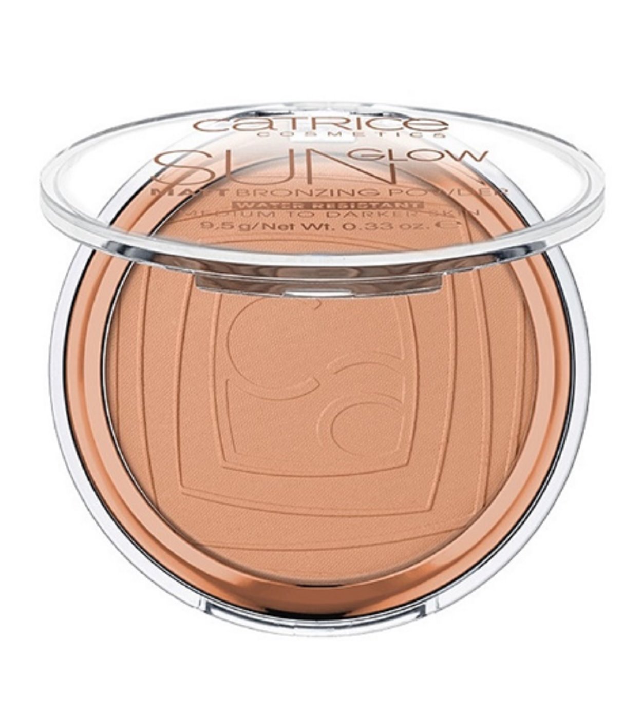 Catrice Sun Glow Matt bronzer je veoma postojan na licu.