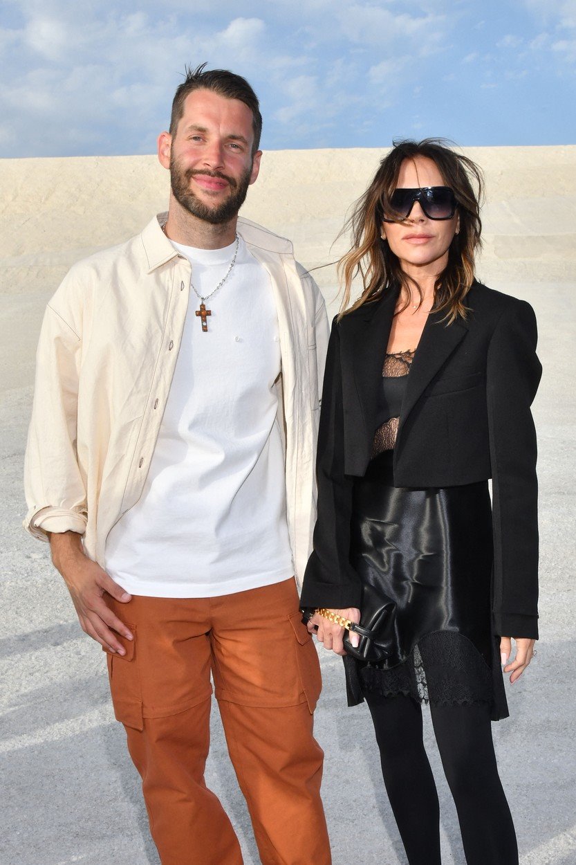 Victoria Beckham i Jacquemus na modnoj reviji.