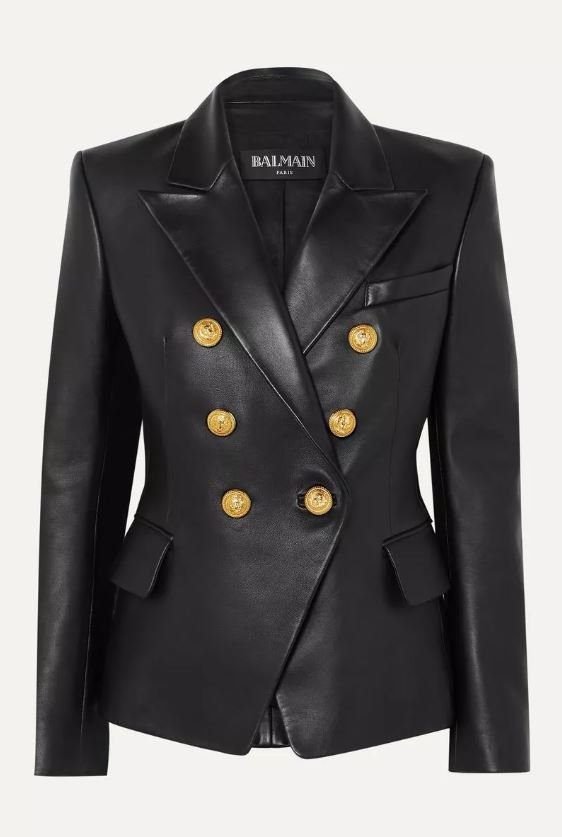 Balmain kožna jakna