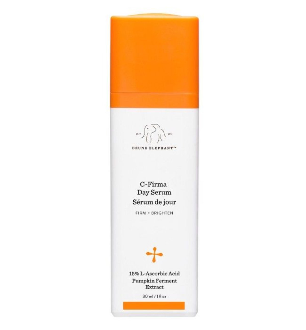 1. Drunk Elephant – C-Firma Vitamin C Day Serum daje koži blistavost.