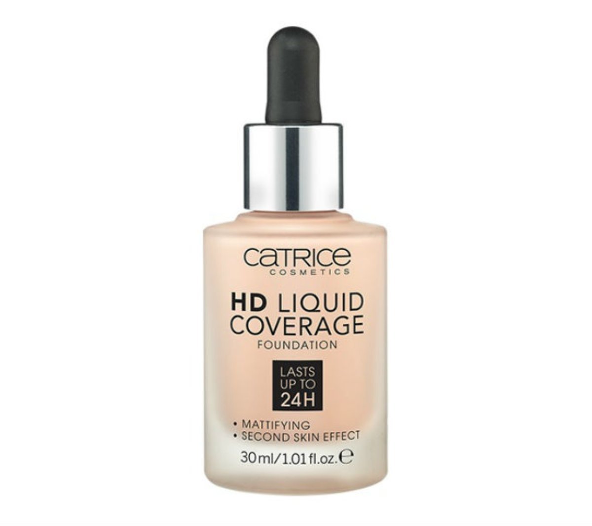 Catrice Liquid coverage foundation ima laganu formulu.