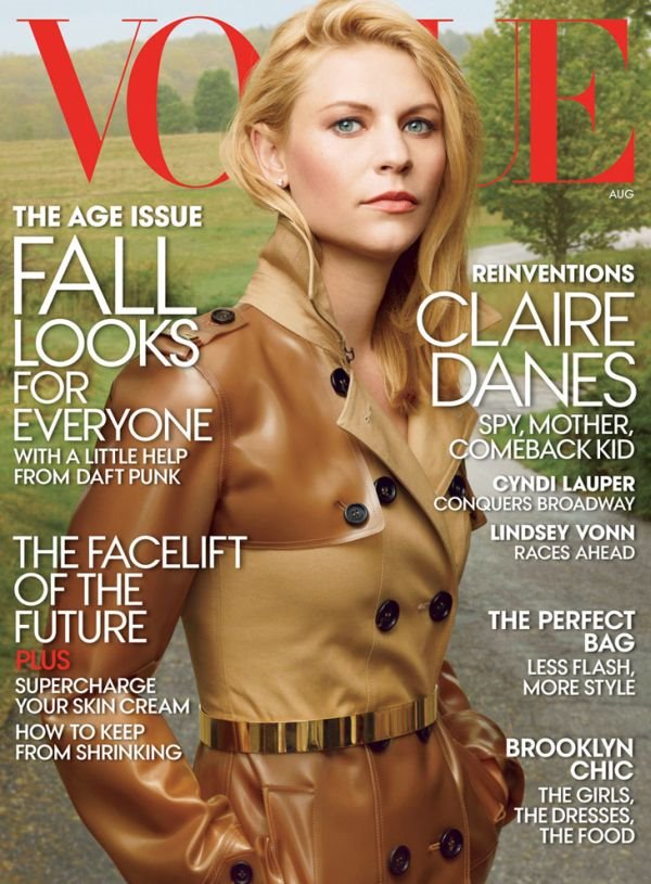 Claire Danes: Omiljeno tv lice lifestyle fashion magazina