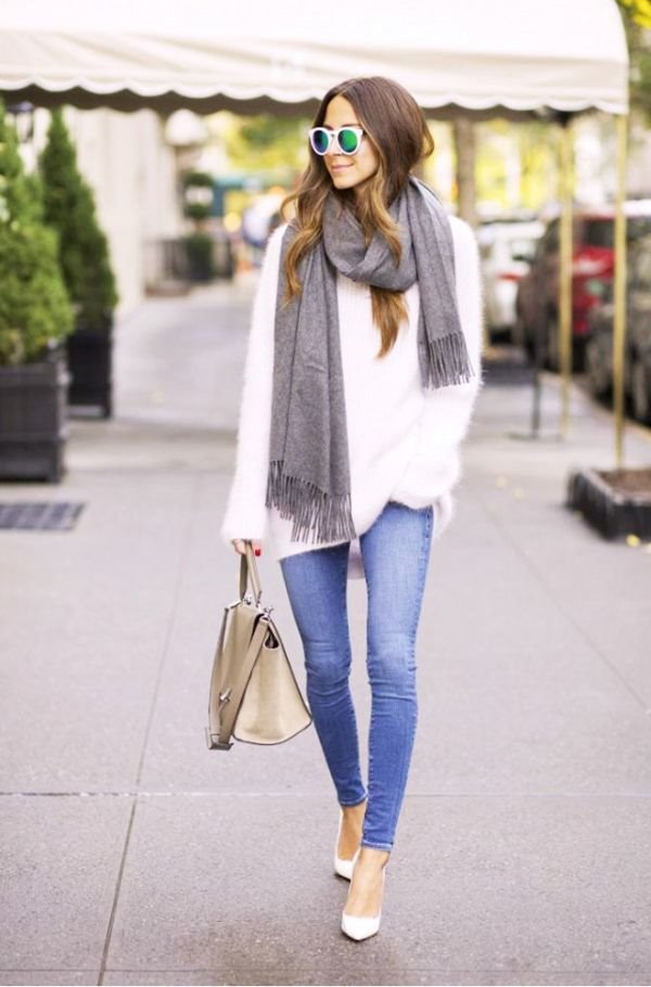 Street style: 10 zimskih kombinacija sa jeansom