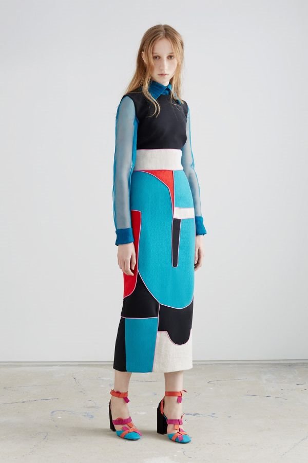 Roksanda Resort 2016: Luksuzne boje