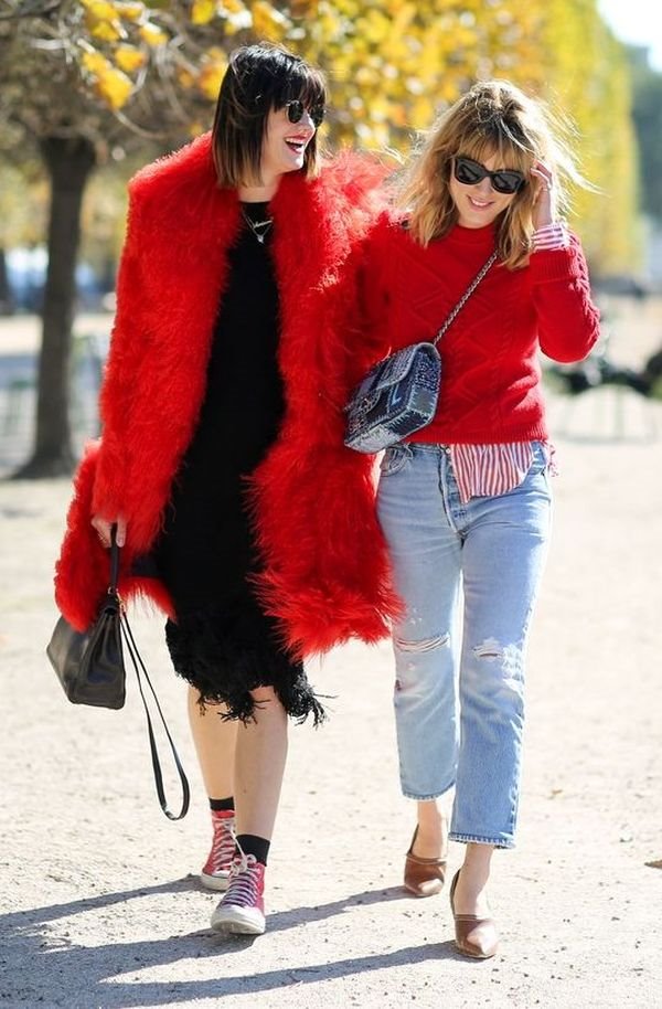 Street style: Crveno, volim te crveno!