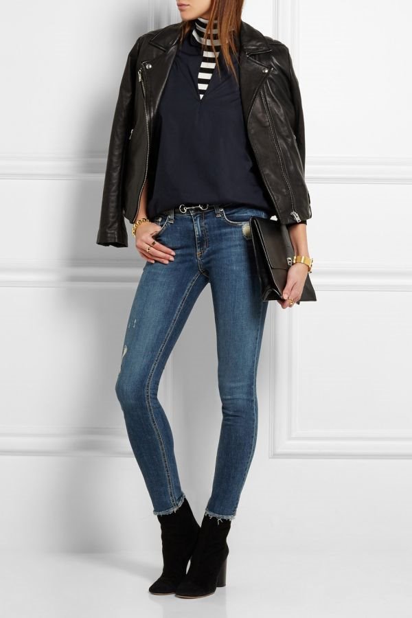6 načina da nosite iscepan jeans ove zime