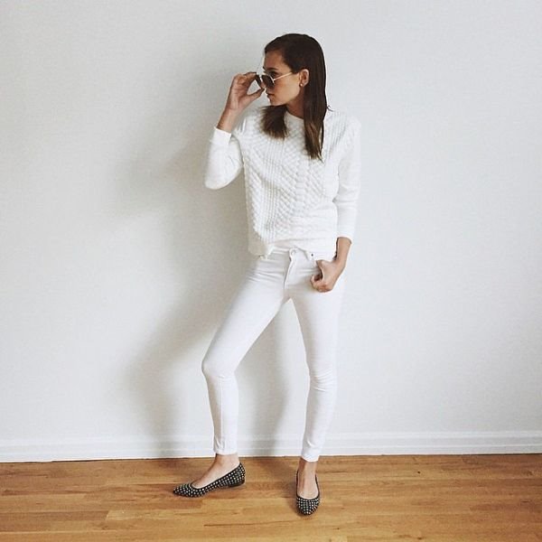 Winter White: Kako da nosite all white look ove zime
