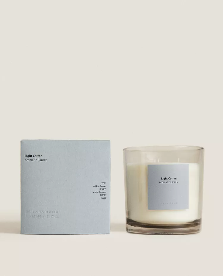 Sveća iz Zara Home - Light Cotton