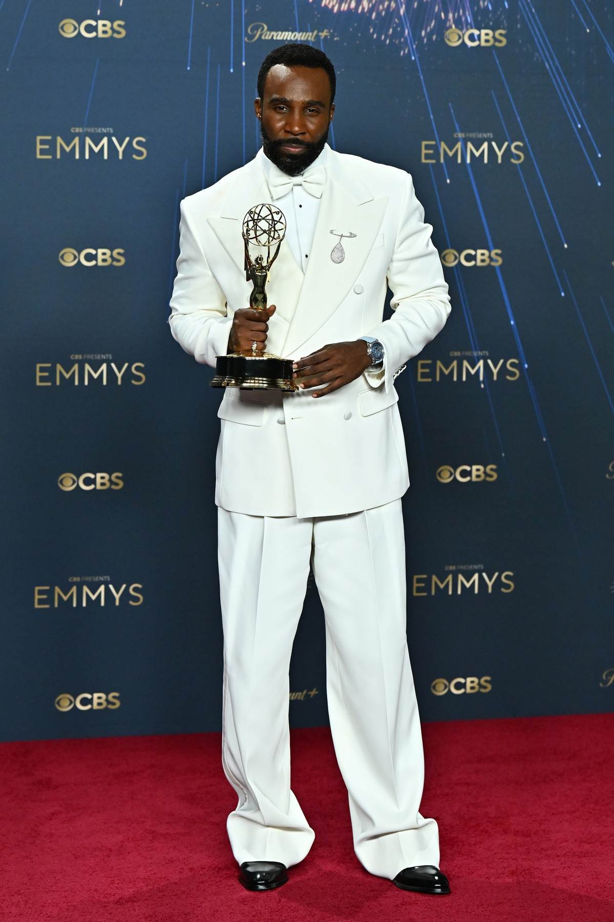 Tramell Tillman na dodeli Emmy nagrada 2025