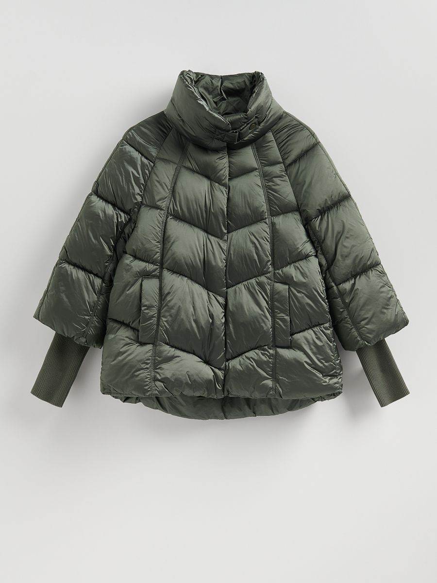 Rserved puf jakna zelena