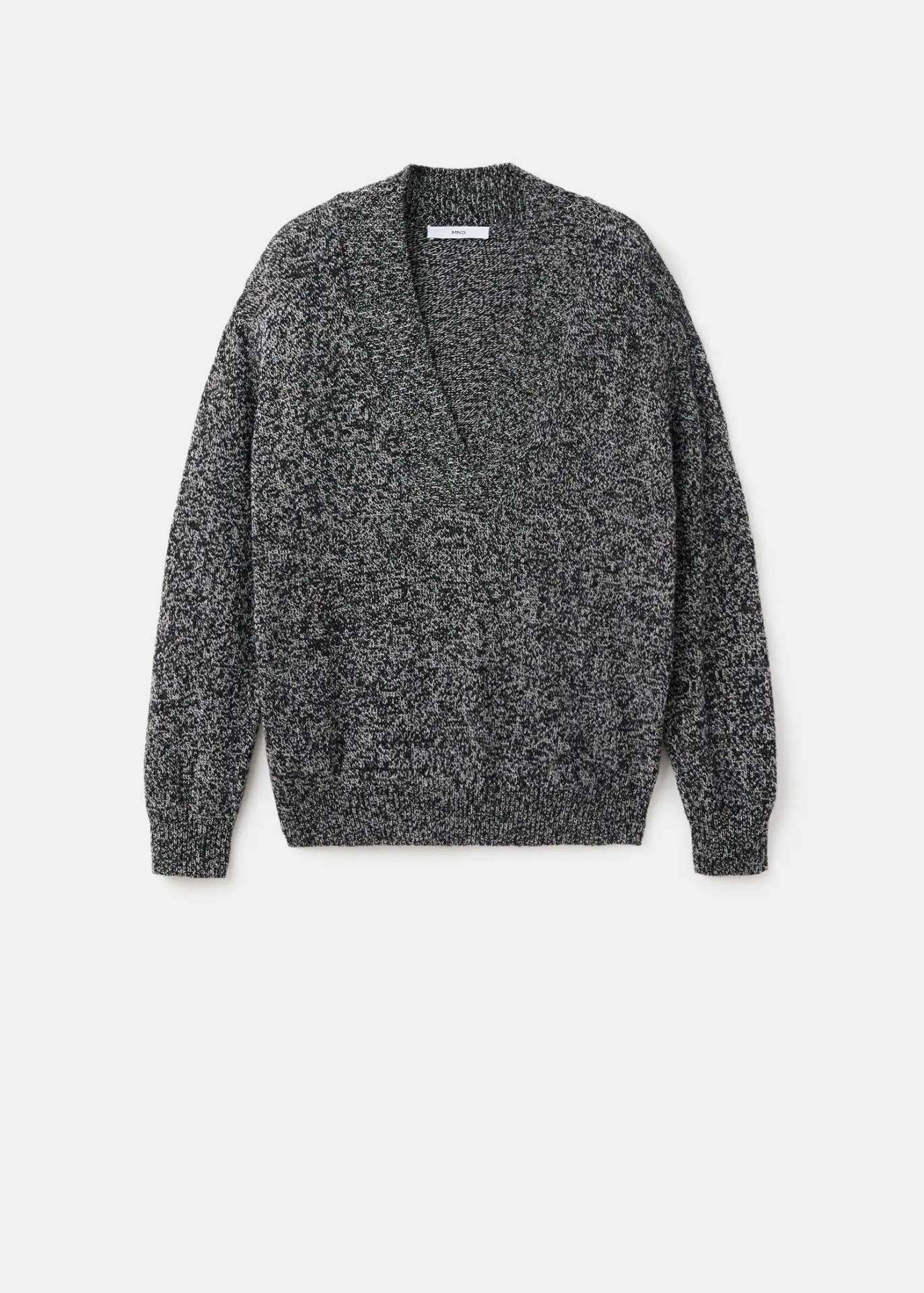 Mango sivi džemper.