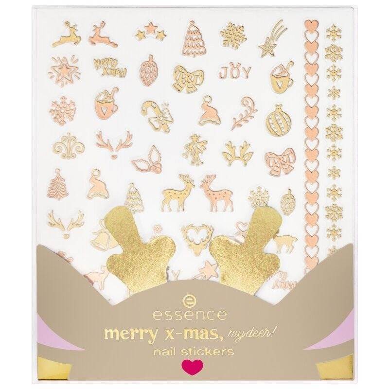 Essence LE merry x-mas, my deer! nalepnice za nokte 01