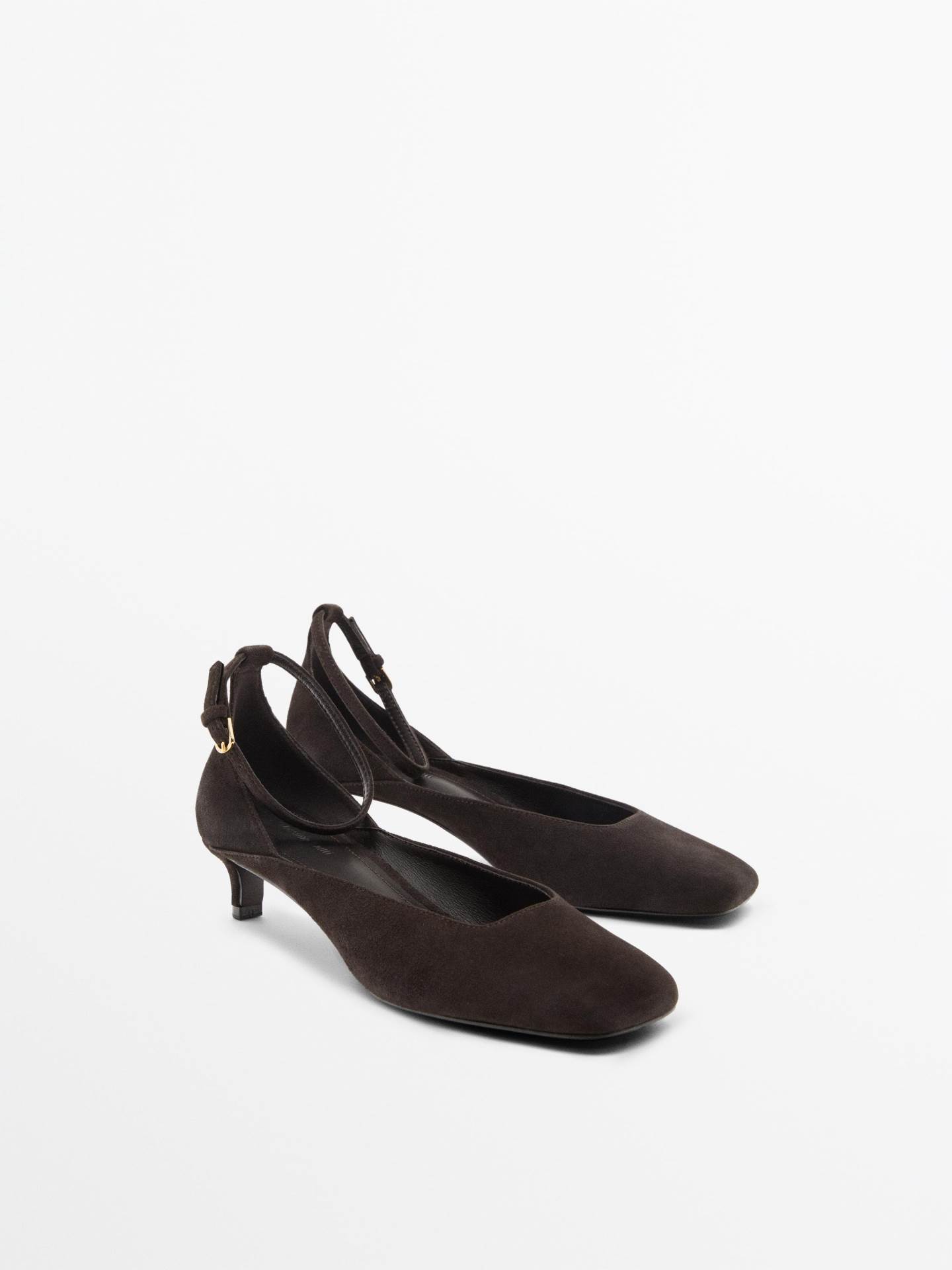 Cipele sa kitten heel potpeticom.