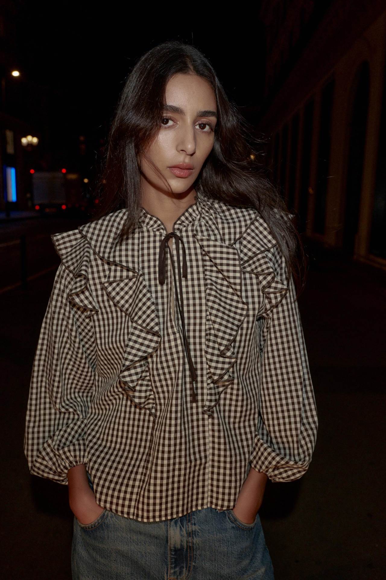 Košulja sa puff rukavima.