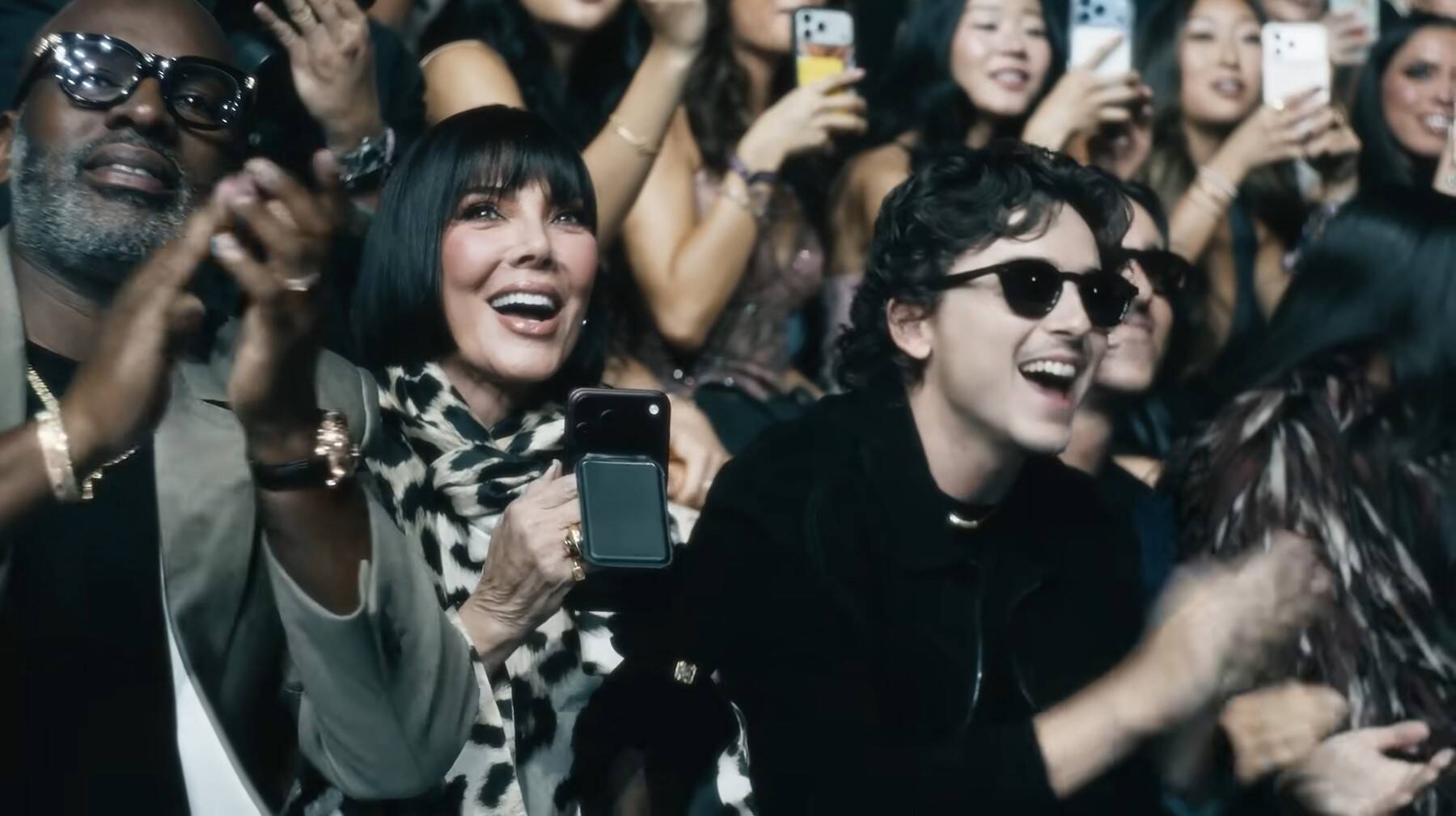 Kris Jenner i Timothee Chalamet