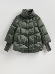 Rserved puf jakna zelena