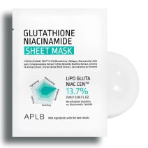 Glutathione Niacinamide sheet maska.