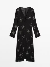 Massimo Dutti crna haljina.