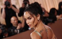 Zoe Kravitz na dodeli Zlatnih globusa.