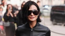 Demi Moore sa novom frizurom na Gucci reviji.