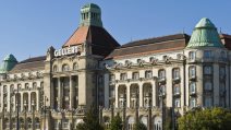 Gellert hotel u Budimpešti sa termalnim kupatilima.