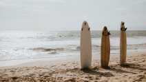 surferske daske na plaži