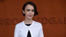 Lily Collins na Roland-Garrosu 2026.