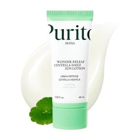 Purito Wonder Releaf Centella Daily SPF losion za lice.