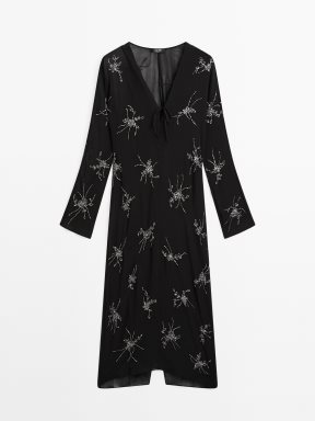 Massimo Dutti crna haljina.