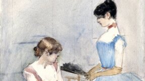 Ilustracija dve devojke.