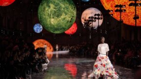 Chanel revija u Grand Palais u Parizu.