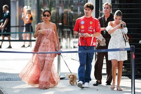 Alexandra Leclerc i  Charles Leclerc.