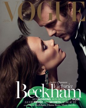 Victoria i David Beckham na naslovnici francuskog Vogue-a