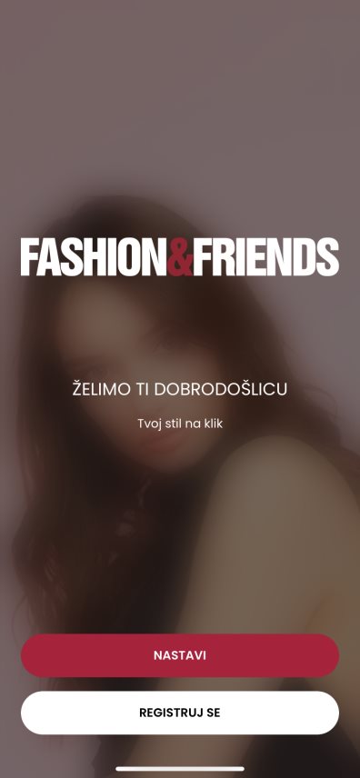 Fashion&Friends aplikacija