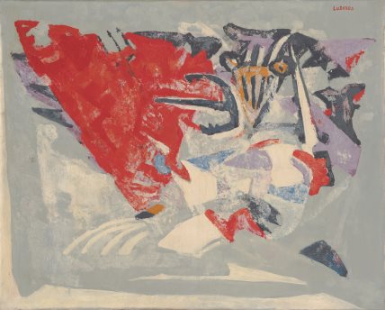 Petar Lubarda, (1907-1974), Vent brullant, 1956.