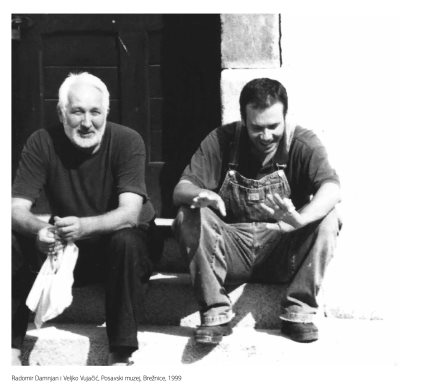 Radomir Damnjan i Veljko Vujačić, 1999. iz arhive