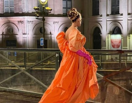 Sarah Jessica Parker u Valentino haljini