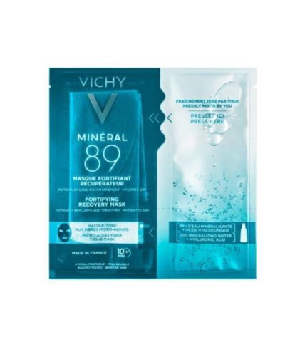 Vicgy Mineral 89 maska osvežava lice za samo 10 minuta.