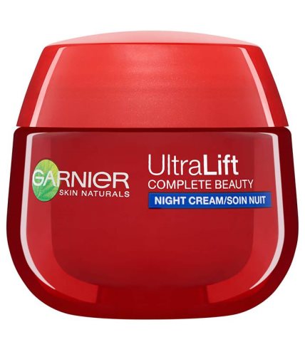 Garnier Skin Naturals UltraLift Night Cream je bogata noćna krema koja popunjava fine bore.