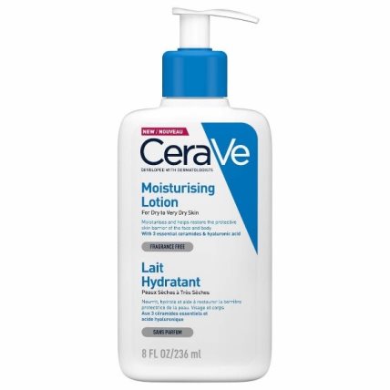 CeraVe hidratantni lagani losion za telo posebno je formulisan za osetljivu i suvu kožu, kao i onu sklonoj ekcemima, a predstavlja laganu hidratantnu negu.