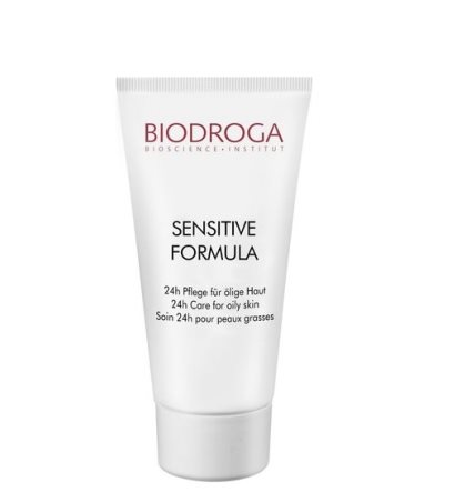 Preporuka je Biodroga Sensitive Formula 24h Care For Oily Skin - odlična je zbog svog jednostavnog sastava, ublažava manje iritacije i crvenilo, te sprečava širenje bakterija.