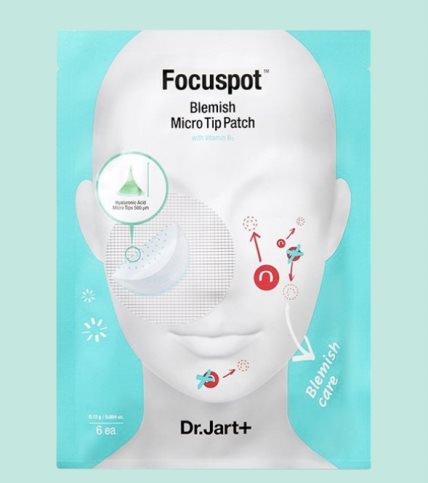 1. Focuspot Blemish Micro Tip Patch – sadrži hijaluronsku kiselinu, niacinamid i peptide koji će pomoći umirenju upornih bubuljica.