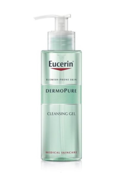 Eucerin DermoPure Cleansing Gel – preporuka za masnu i problematičnu kožu. Deluje i antibakterijski i uklanja višak sebuma.
