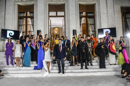 Glamurozna Pierre Cardin modna revija održana je u Ambasadi Republike Francuske.