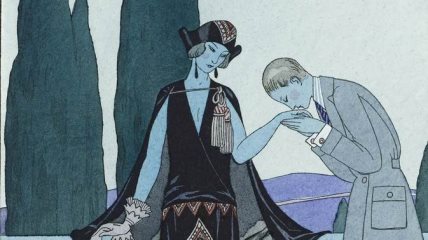 ilustracija ljubavnog para