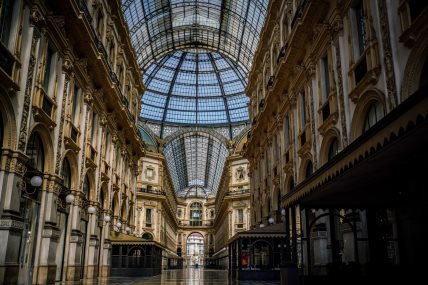The Gallery Vittorio Emanuale II u Milanu u Italiji.